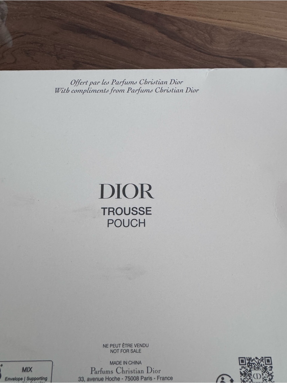 GWP Dior Glossy Patent CD Pouch in Cherry Red - Picture 5 of 5